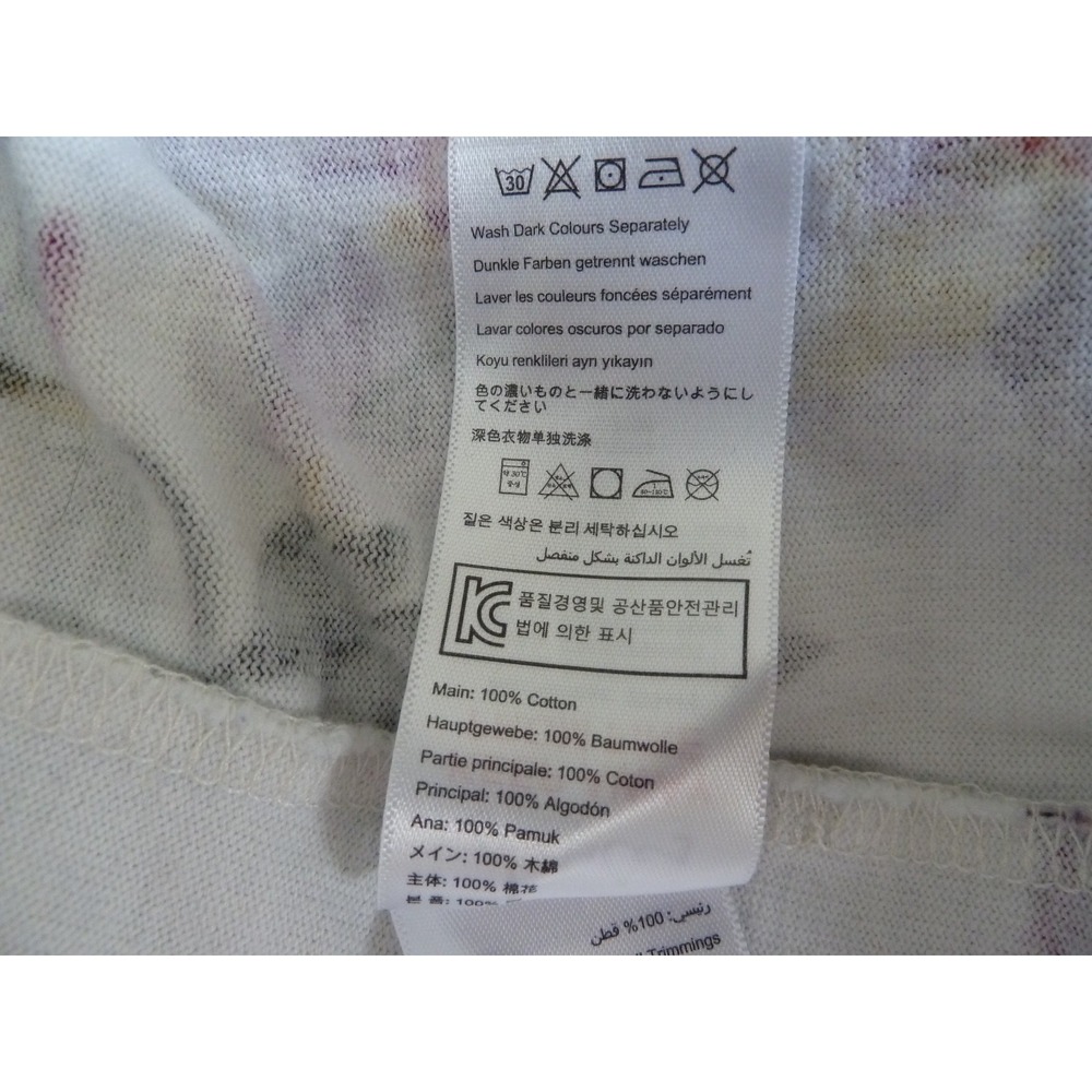JOULES Sz 8, Med. Long Sleeve Harbour Print Floral Heavy Weight Pull-Over Top - Picture 6 of 6